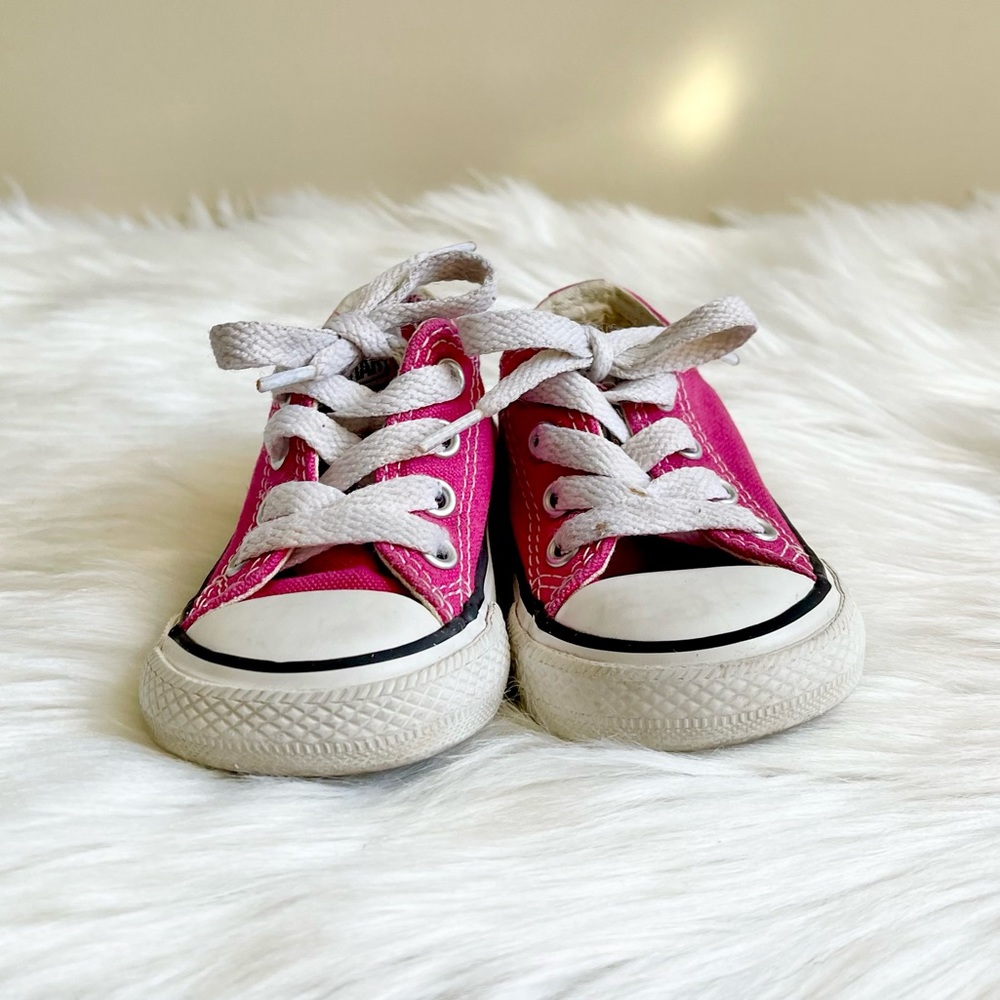 Converse Pink Sneakers - Picture 6 of 6